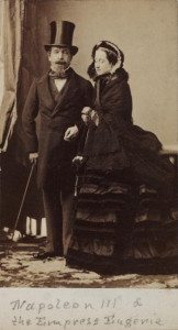 Napoleon III and the Empress Eugenie of France, c 1865.