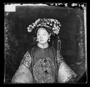 A Manchu bride, Beijing 1871-2