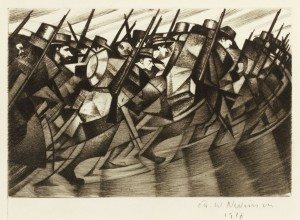 lot-10-c-r-w-nevinson-returning-to-the-trenches