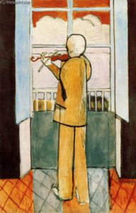 HenriMatisse-LeViolonisteaafenetre_Nice_HotelBeauRivageHuilesurToileParis_Museen...derne(149x98CM)