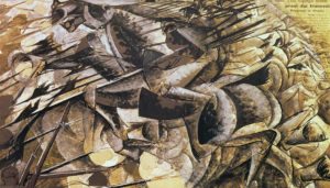 the-charge-of-the-lancers-umberto-boccioni